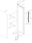 Diagram for Refrigerator Door Parts