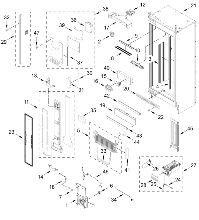 Diagram for JBZFL24IGX20