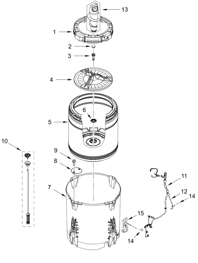 Diagram for WTW6157PB1