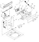 Diagram for Controls And Water Inlet Parts