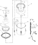 Diagram for Basket And Tub Parts