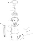 Diagram for Basket And Tub Parts