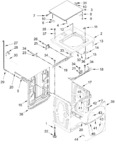 Diagram for Top And Cabinet Parts