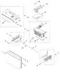 Diagram for Freezer Door Parts