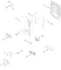 Diagram for Dispenser Front Parts