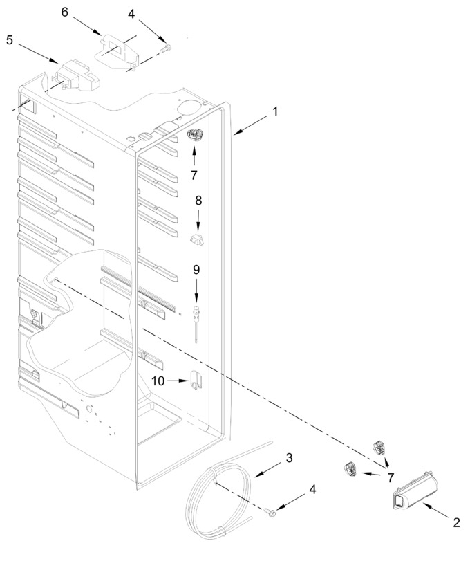 Diagram for WRS555SIHV07