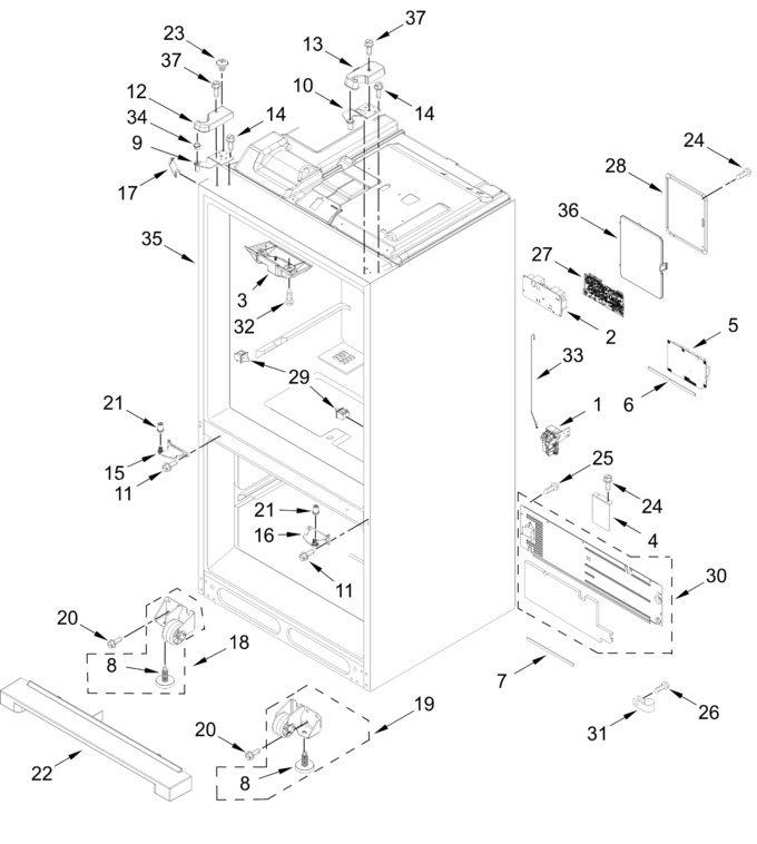 Diagram for KRMF706ESS07
