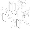 Diagram for Refrigerator Door Parts