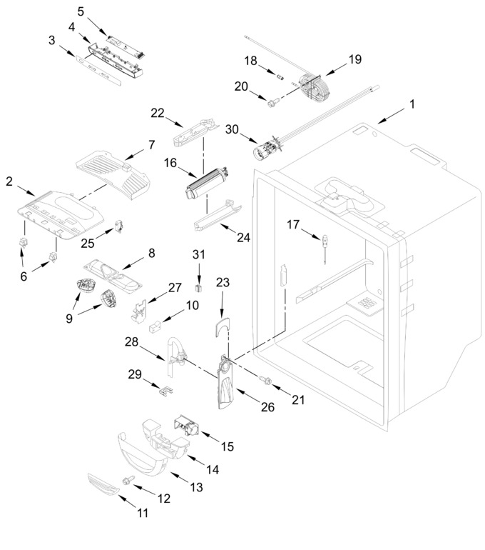 Diagram for CRFHW255SB00