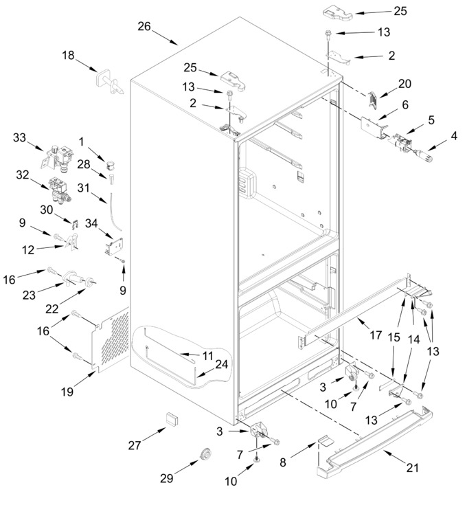 Diagram for KRFF300ESS07