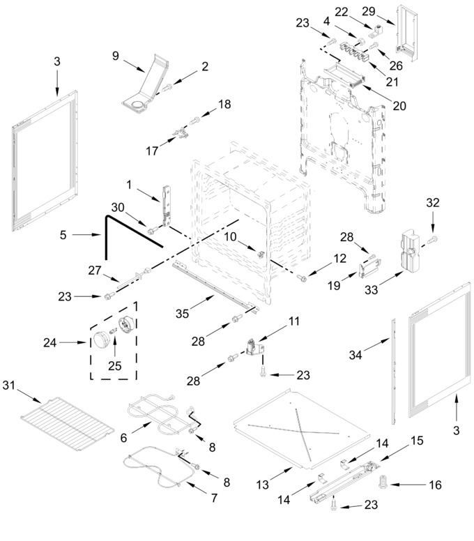 Diagram for MFES4030RW1
