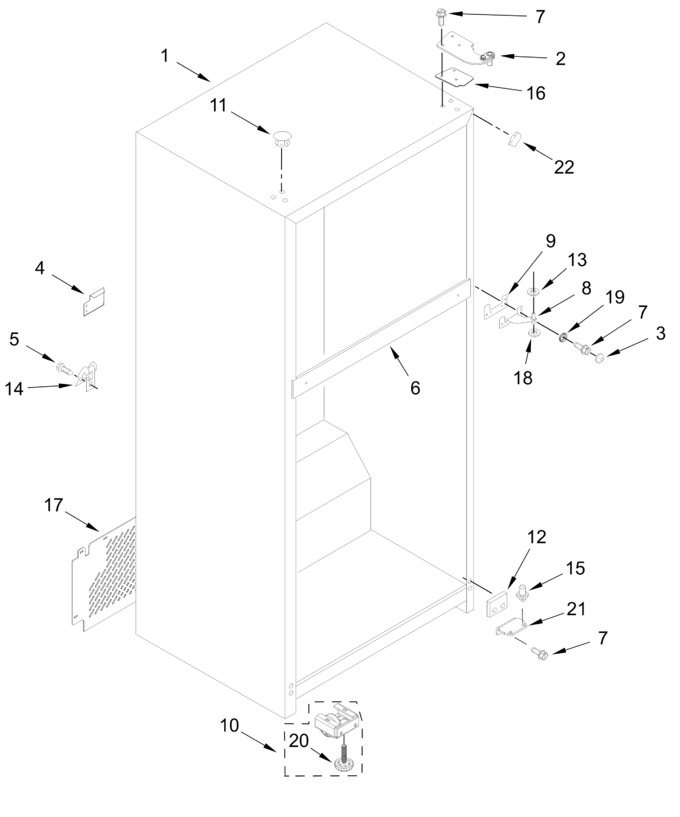Diagram for WRT518SZFG05