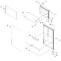 Diagram for Door Parts
