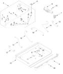 Diagram for Burner Box, Gas Valves And Switch Parts