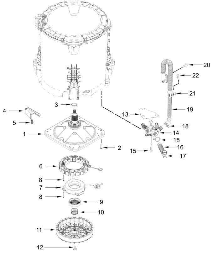 Diagram for WTW8127LC3