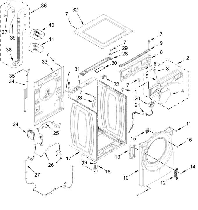 Diagram for NFW5800HW4