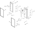 Diagram for Refrigerator Door Parts