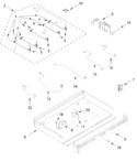 Diagram for Burner Box, Gas Valves And Switch Parts