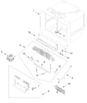 Diagram for Freezer Liner Parts