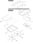 Diagram for Shelf Parts