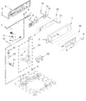 Diagram for Controls And Water Inlet Parts