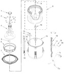 Diagram for Basket And Tub Parts