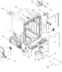 Diagram for Tub And Frame Parts