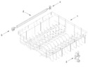 Diagram for Upper Rack And Track Parts
