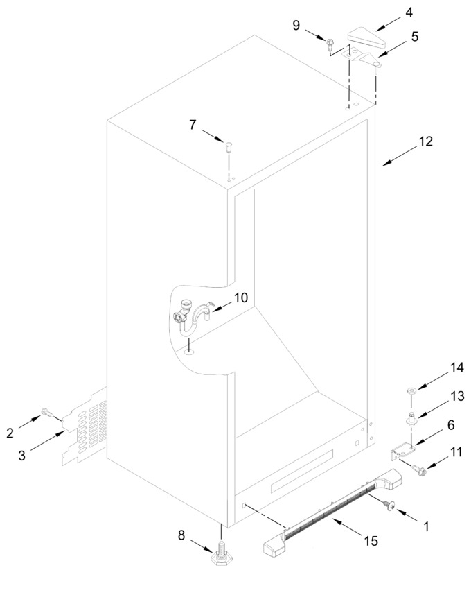 Diagram for WZF57R16FW11