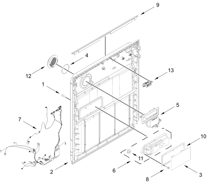 Diagram for GDBWH252SB0