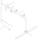 Diagram for Upper Wash And Rinse Parts
