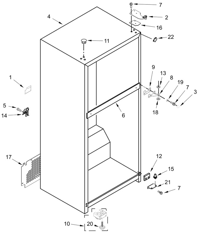 Diagram for WRT518SZFW05