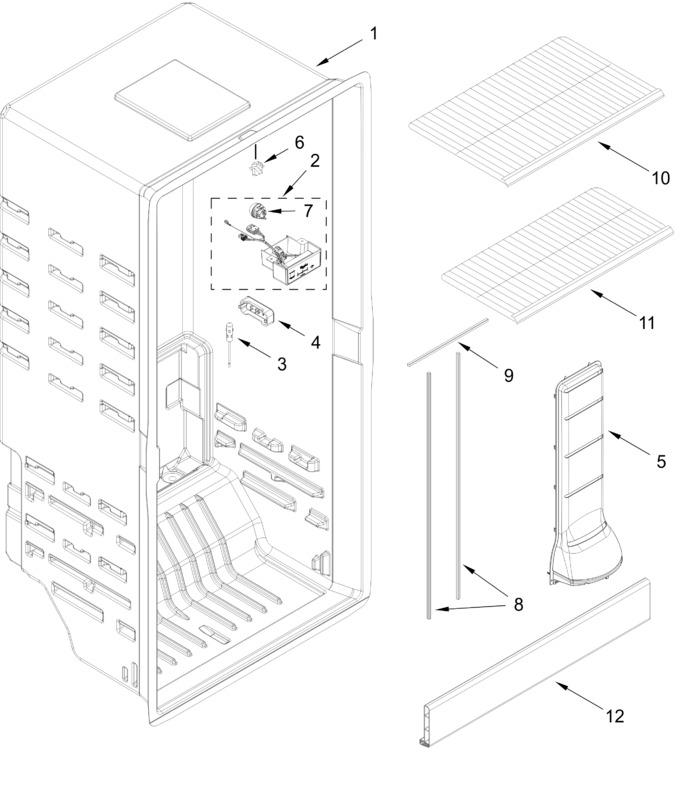 Diagram for WZF34X18DW10