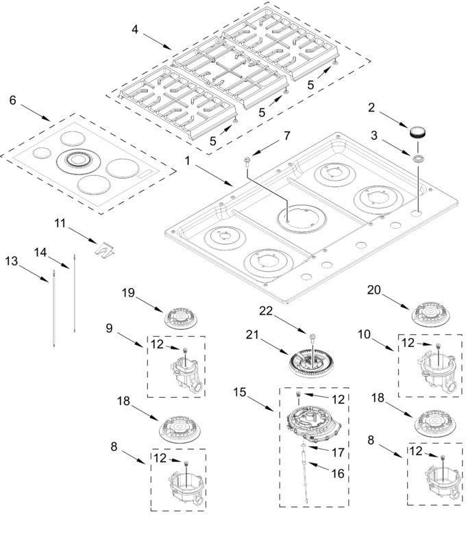 Diagram for KCGK530SBE00
