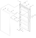 Diagram for Door Parts