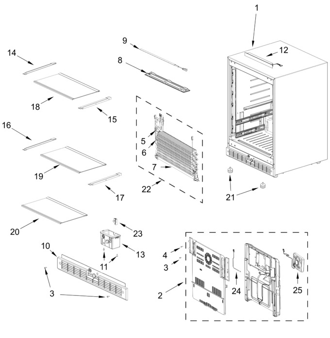 Diagram for KURL324SSB00
