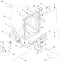 Diagram for Tub And Frame Parts