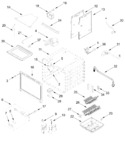 Diagram for Oven Parts