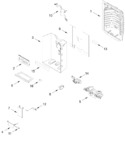Diagram for Dispenser Front Parts