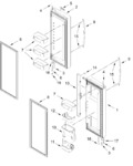 Diagram for Refrigerator Door Parts