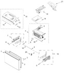 Diagram for Freezer Door Parts