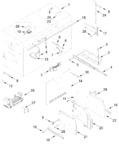Diagram for Freezer Liner And Icemaker Parts
