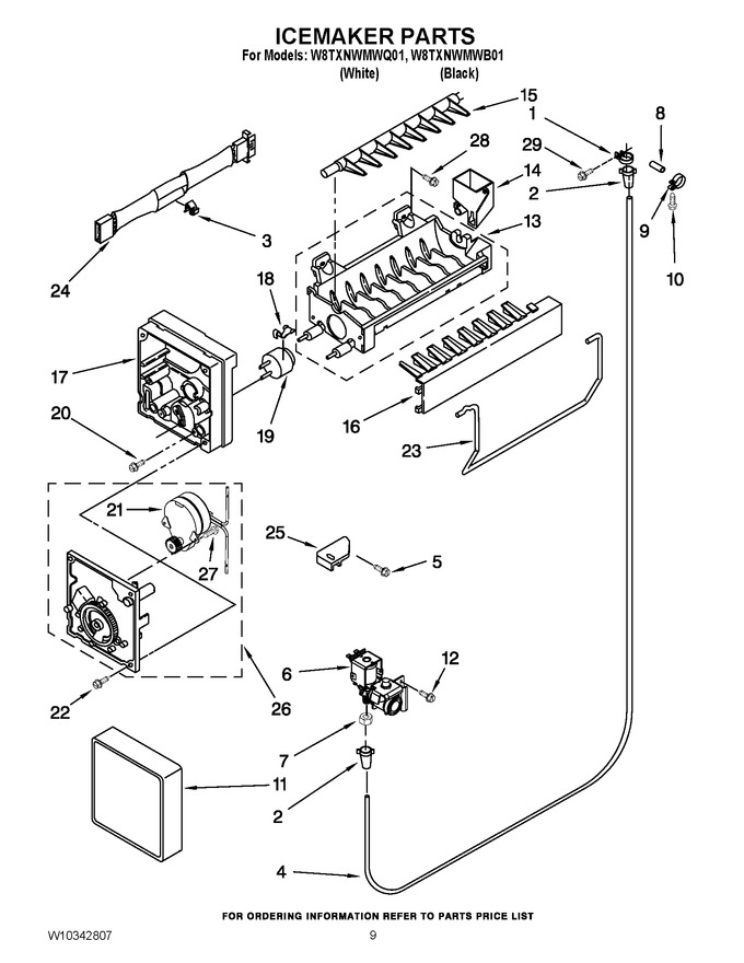 Diagram for W8TXNWMWQ01