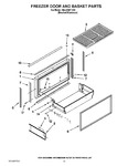 Diagram for 08 - Freezer Door And Basket Parts