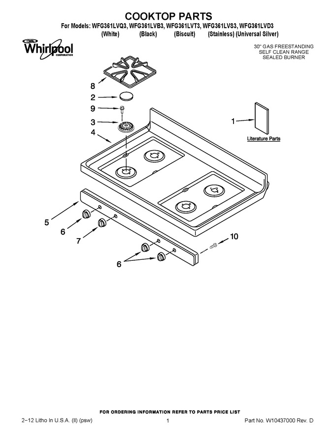 Diagram for WFG361LVD3