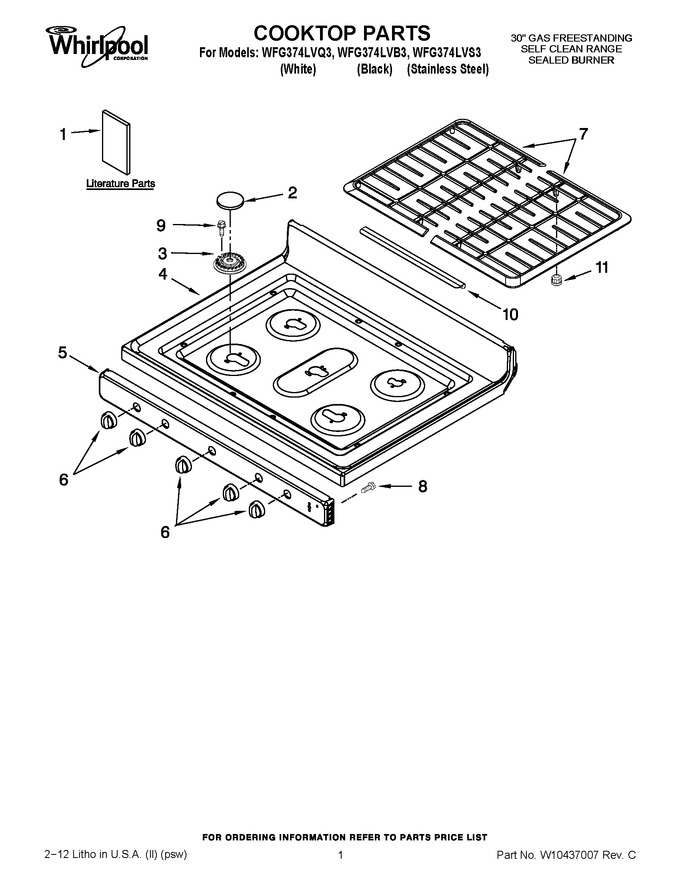 Diagram for WFG374LVS3