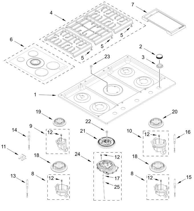 Diagram for KCGK730SJP00