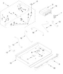 Diagram for Burner Box, Gas Valves And Switch Parts