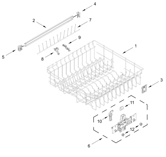 Diagram for WDT750SAKW5