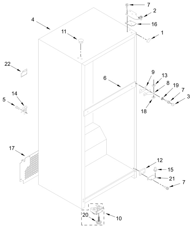 Diagram for WRTX5118TZ00